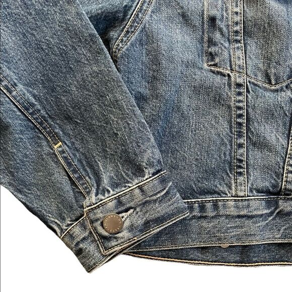 AG Adriano Goldschmied Robyn Jacket Jean / Denim Jacket Size Small - Picture 2 of 11